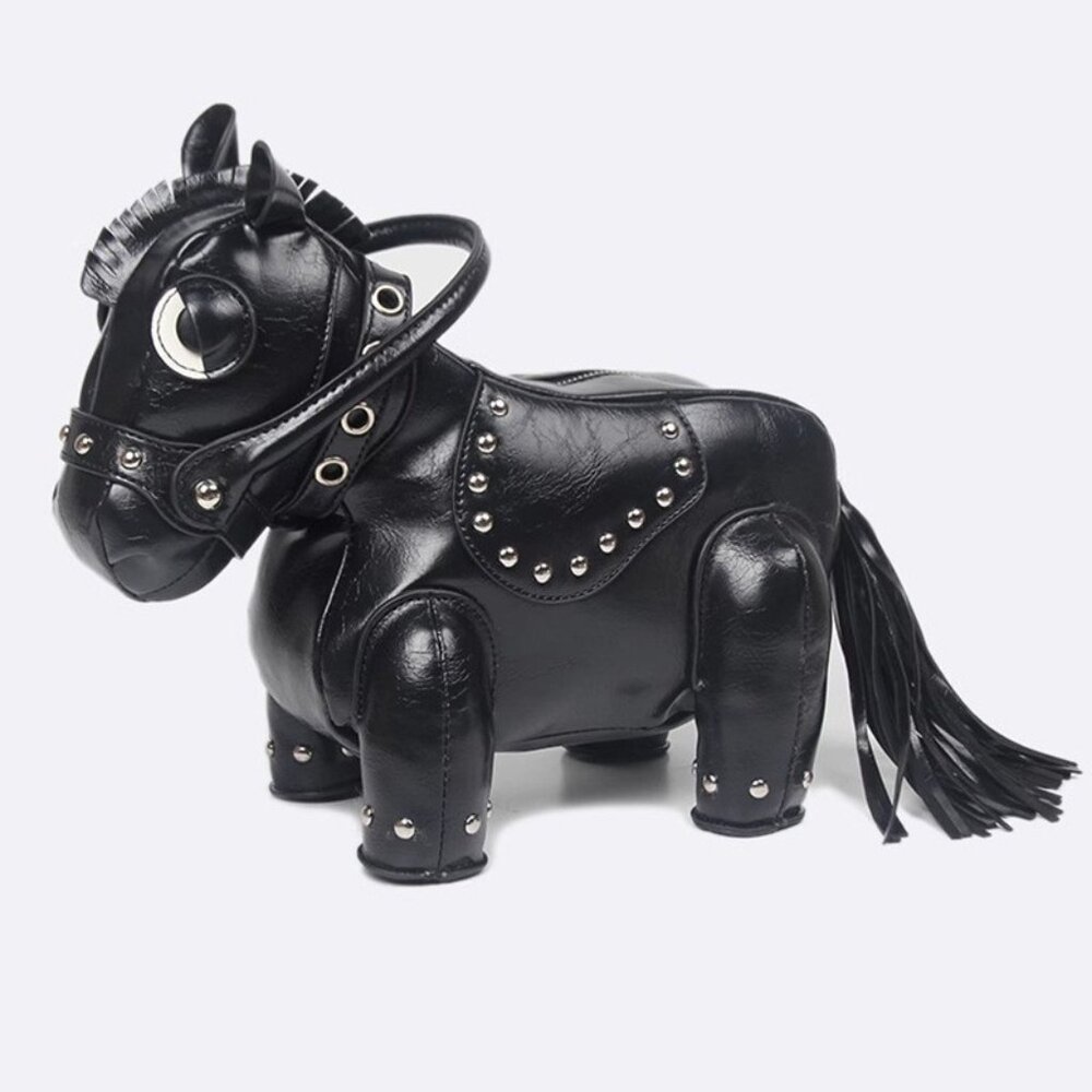 UNIQUE SHAPED DONKEY HANDBAG